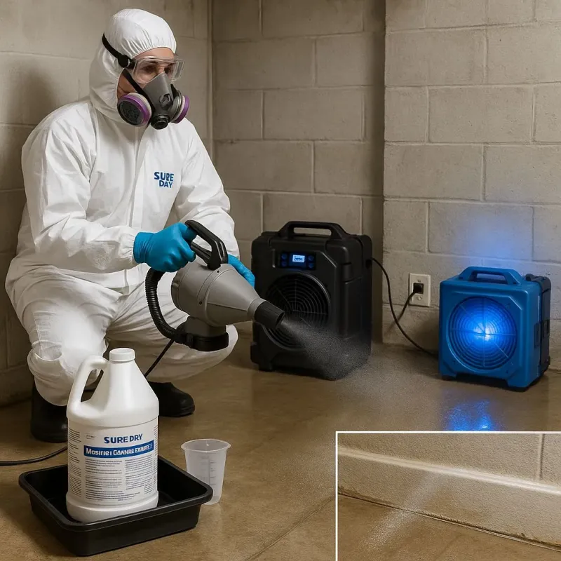 Sanitization and Odor Removal process in Sheffield, PA