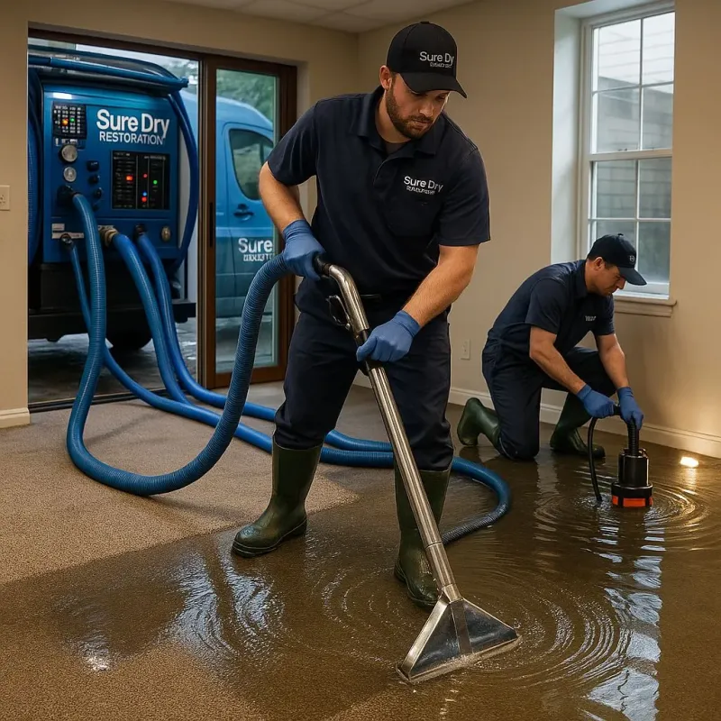 Water Extraction and Removal process in Sheffield, PA